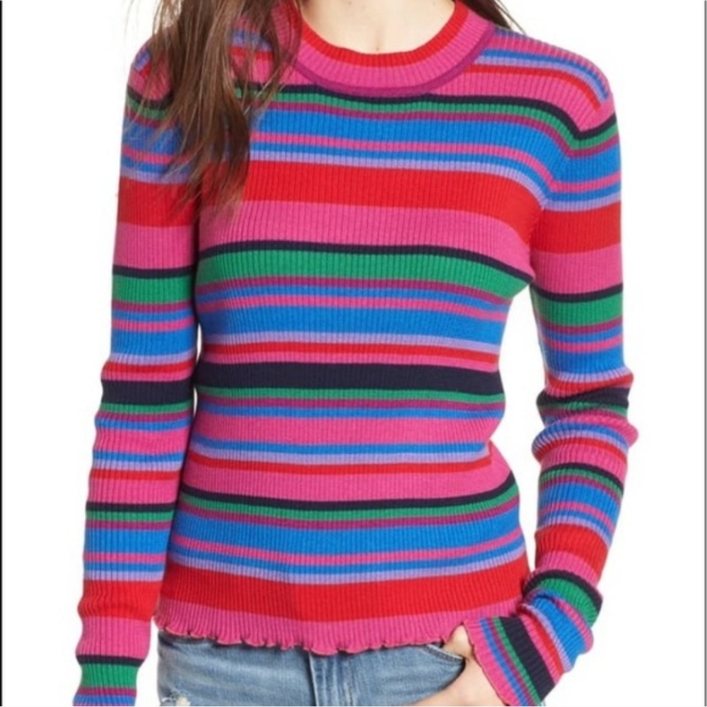 BP Striped Sweater